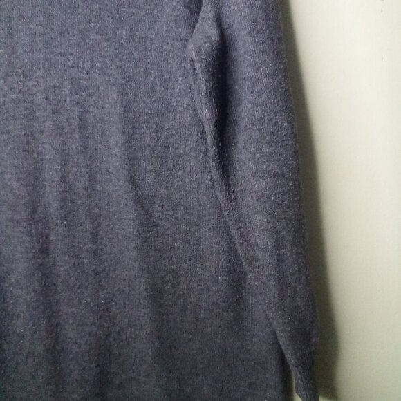 Lane Bryant Sweater Pullover 18 20 Women Long Sleeve V-Neck Gray - Picture 10 of 16